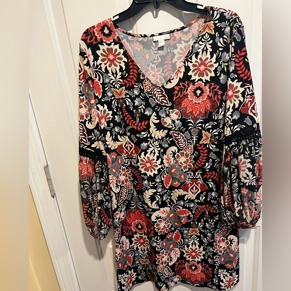 Westport brand straight print dress size M